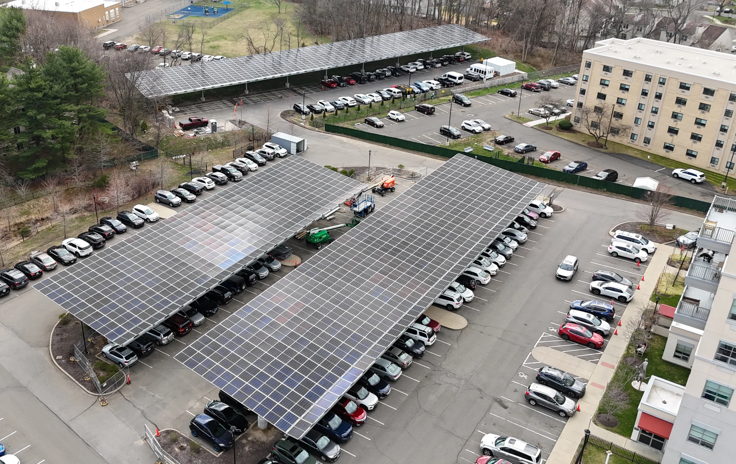solar carports for multifamily residential